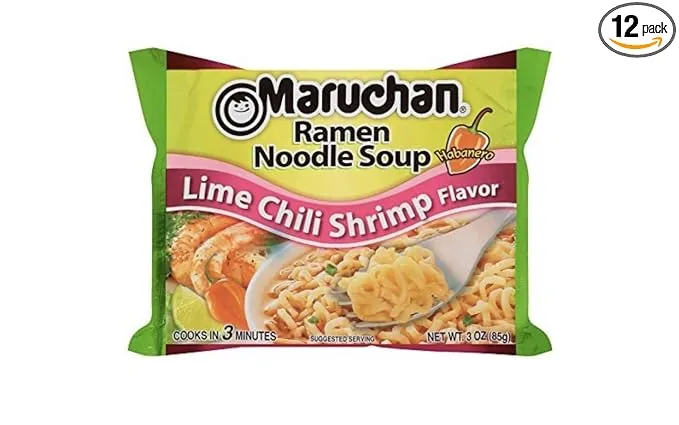 Maruchan Ramen Lime Chili Shrimp - 3 oz