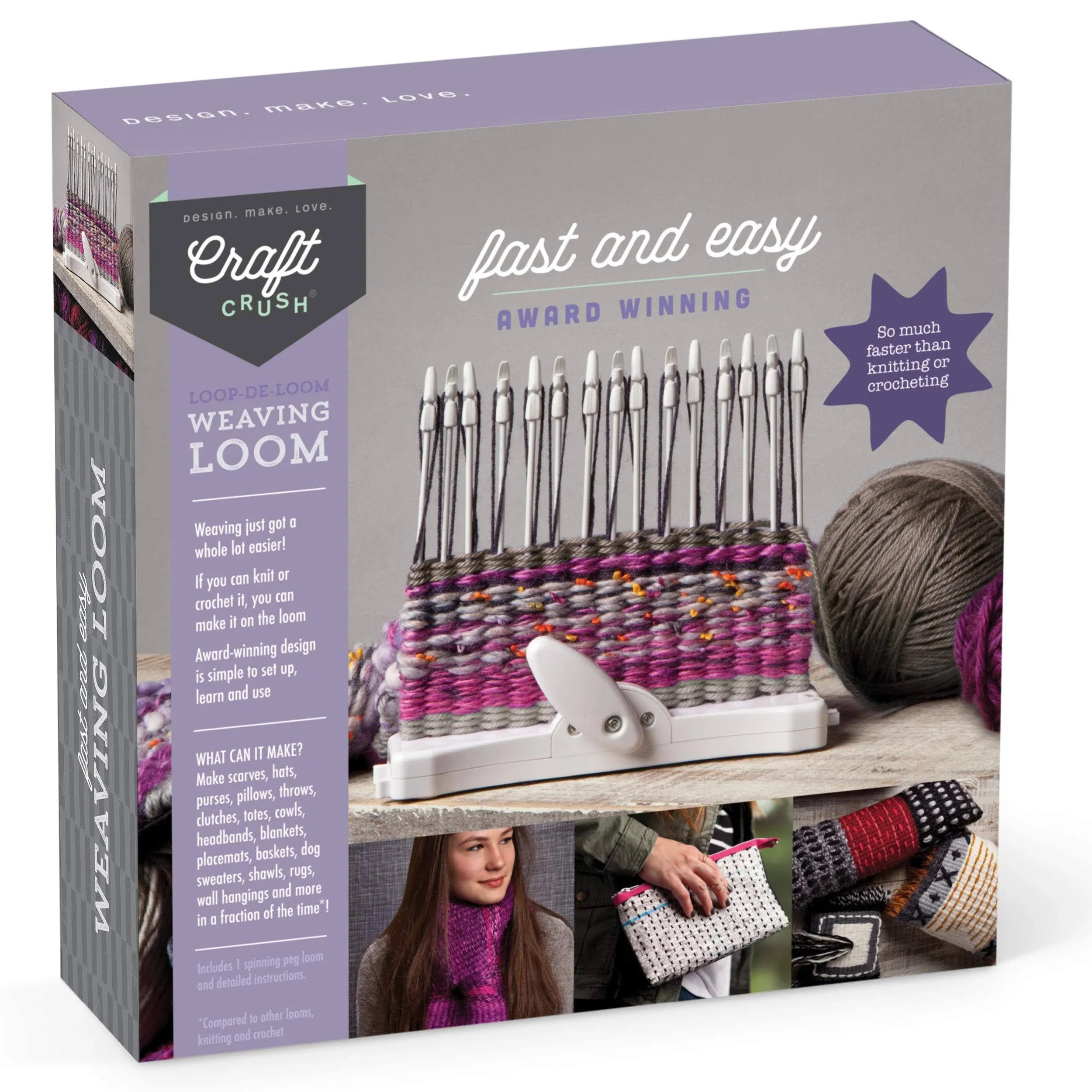 Craft Crush Weaving Loom Kit