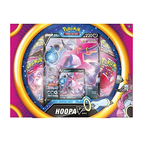 Pokemon Hoopa V Box | New and Sealed | Trading Card Game Collection Set