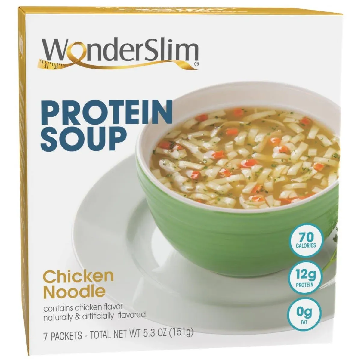 Wonderslim Protein Soup Chicken Noodle (7ct)