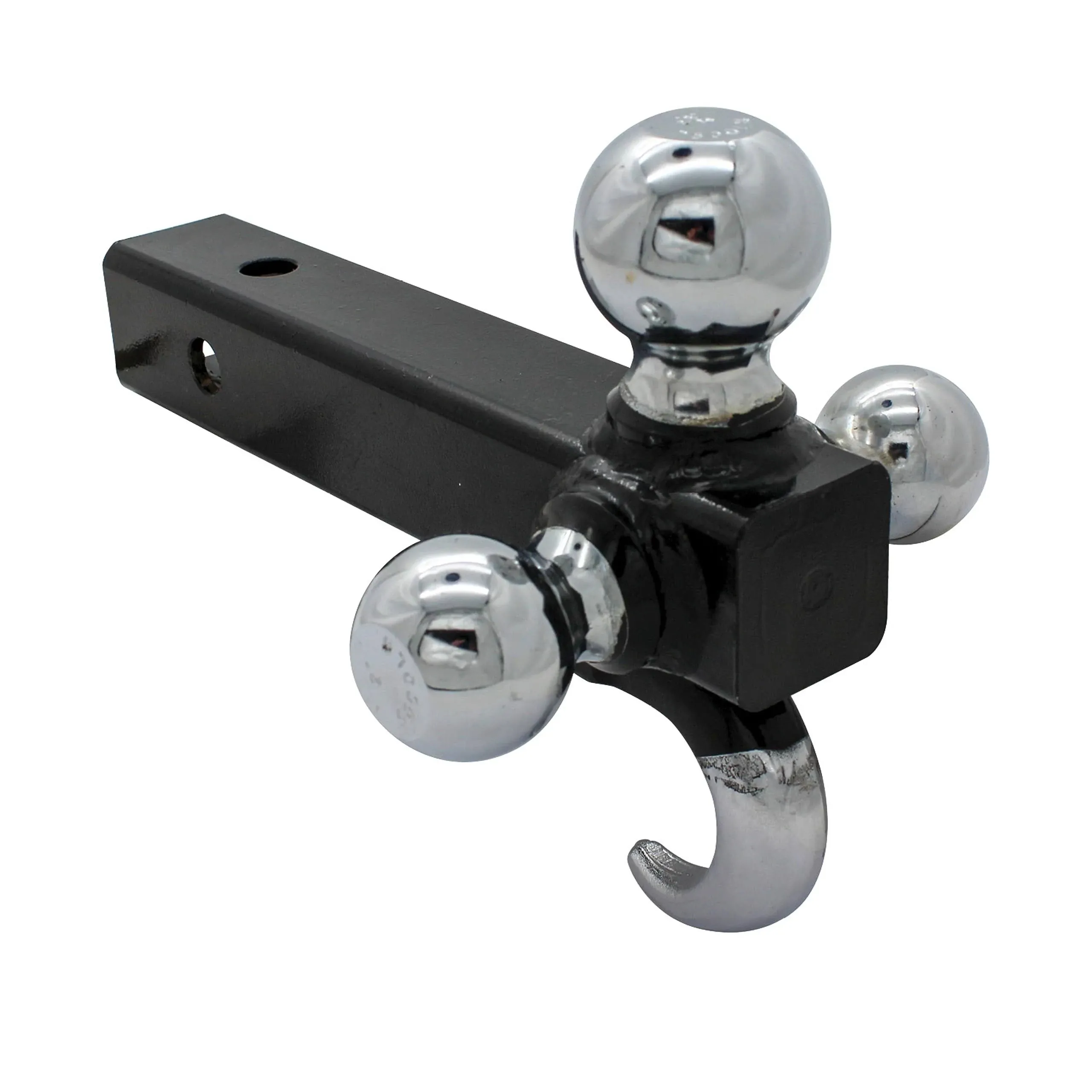 Extreme Max 5001.1367 Tri-Ball Trailer Hitch with Tow Hook