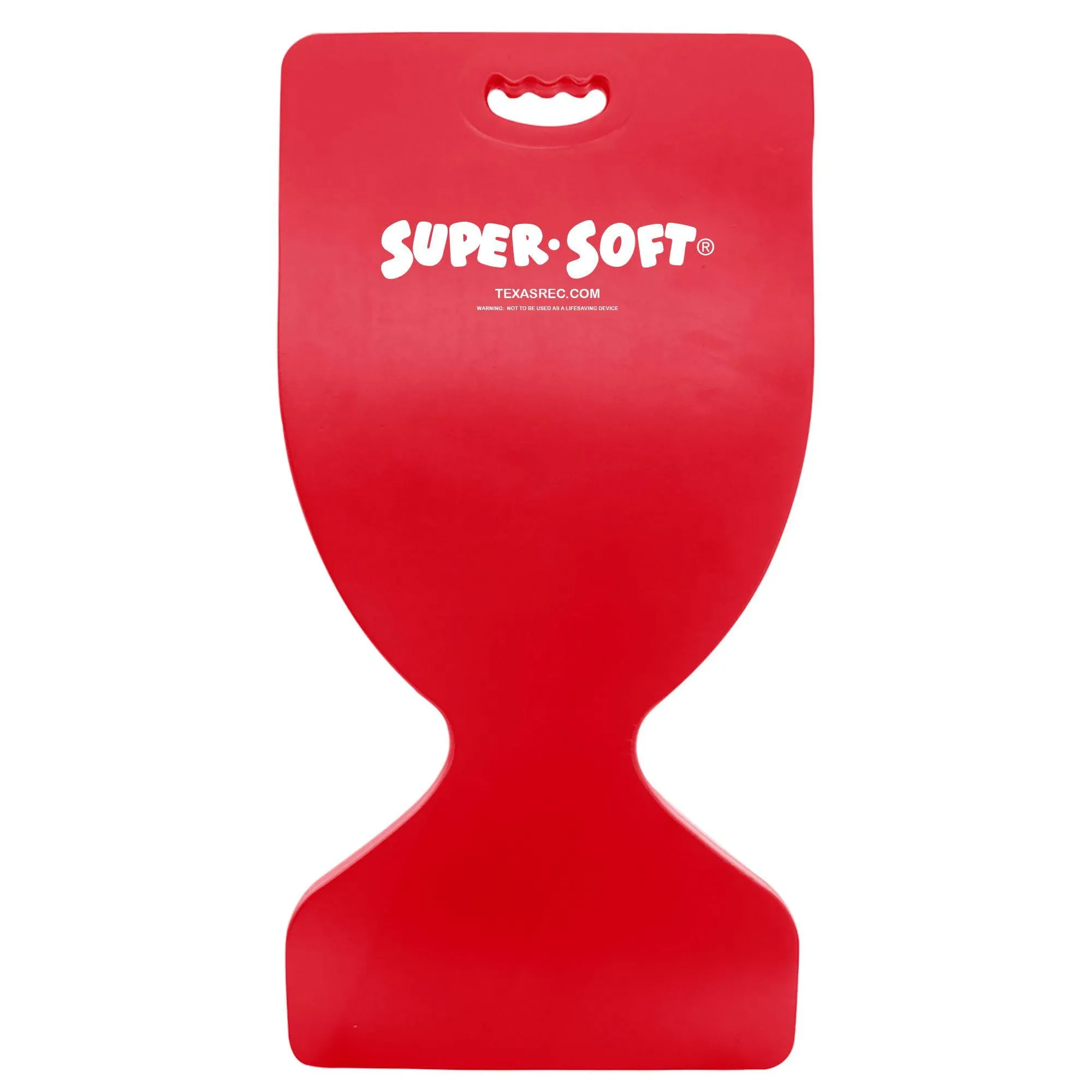 TRC Recreation Super Soft Foam Deluxe Saddle Pool Seat Float, Red (Open Box)