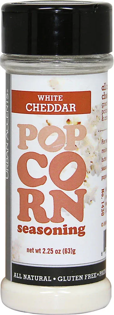 Urban Accents White Cheddar Popcorn Seasoning