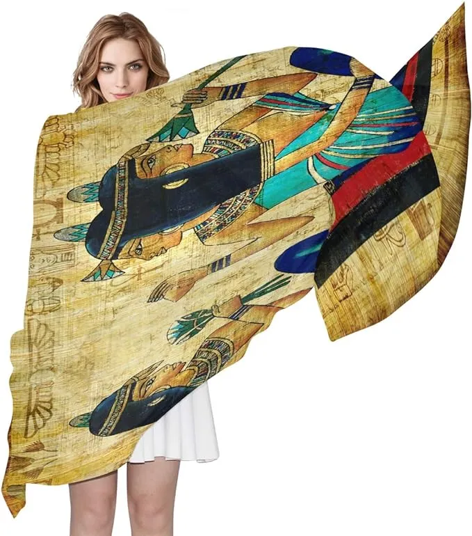 Fashion Scarf Zebra Long Lightweight Sunscreen Silk Scarf Shawl Wrap Muffler Neckerchief for Women Men