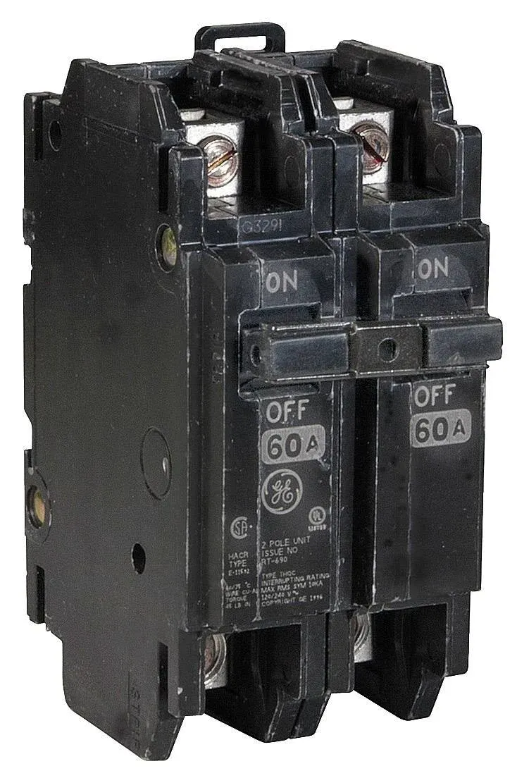 GE THQC2140WL Q-Line Residential Circuit Breaker, 40A, 2-Pole, 120/240V