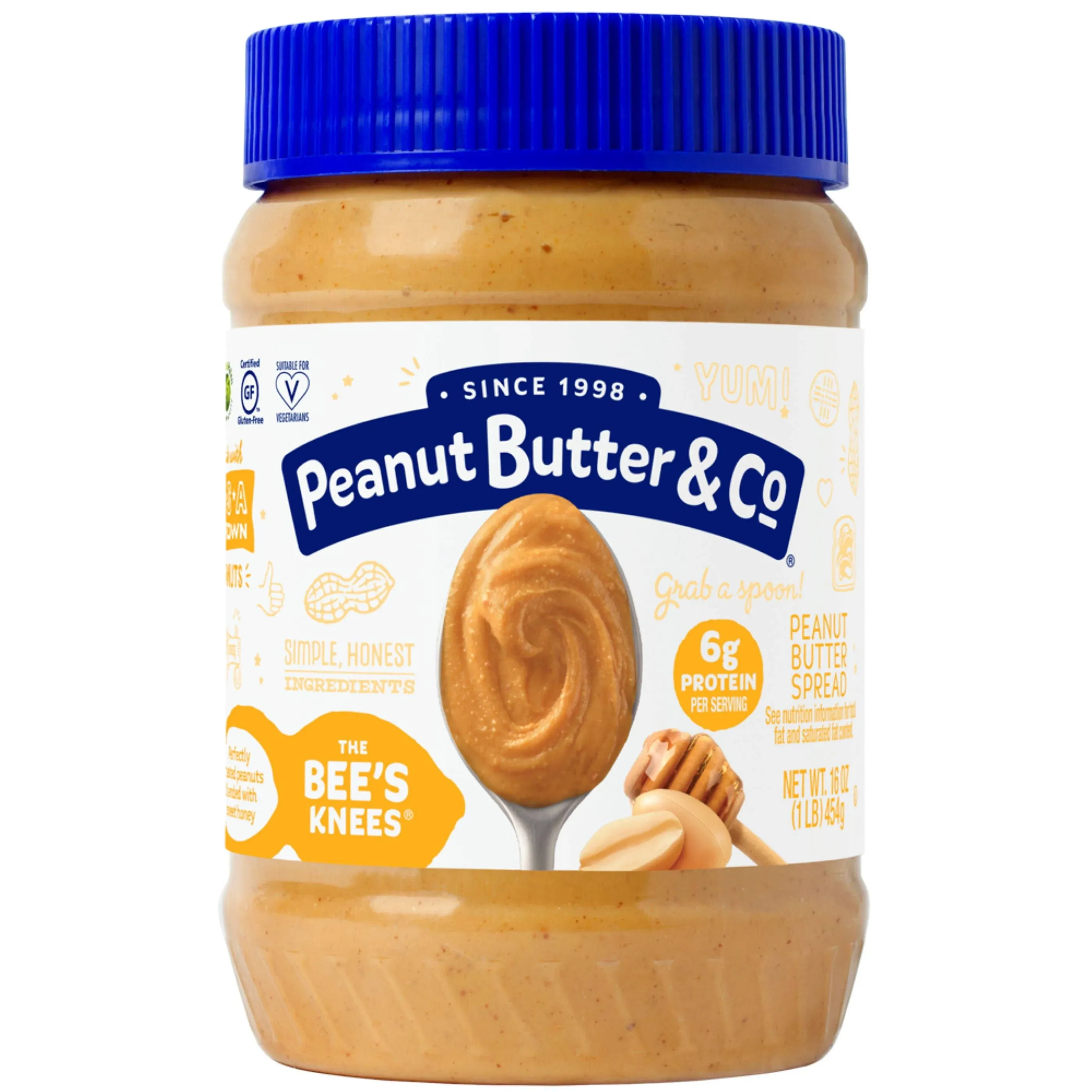 Peanut Butter & Co Peanut Butter Spread, The Bee's Knees - 16 oz