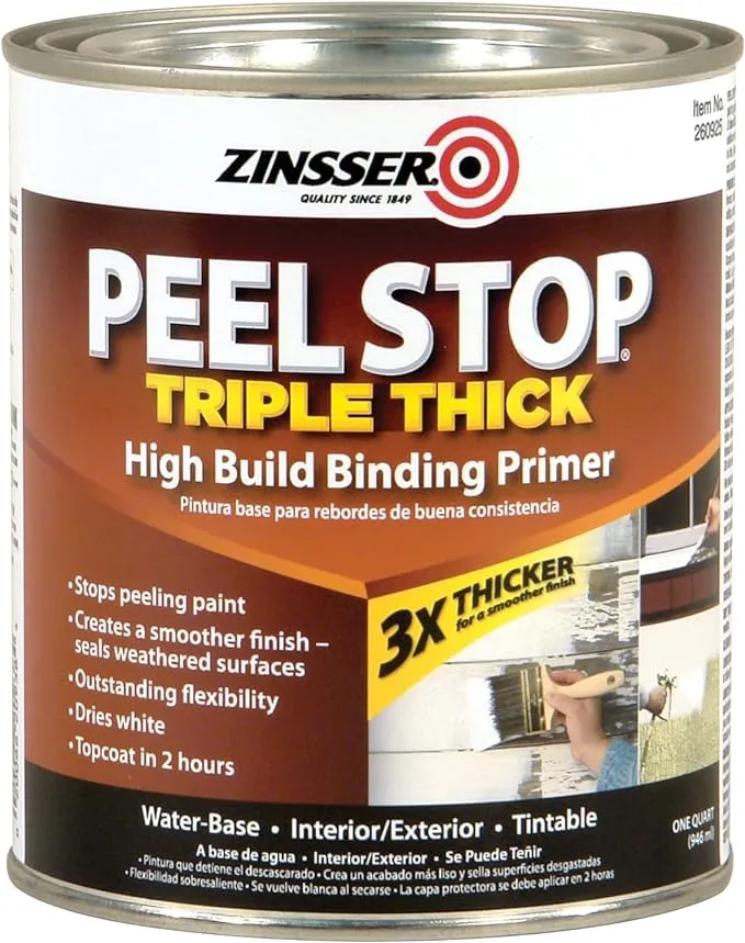 Peel Stop 1 gal. White Triple Thick Interior/Exterior High Build Binding Primer