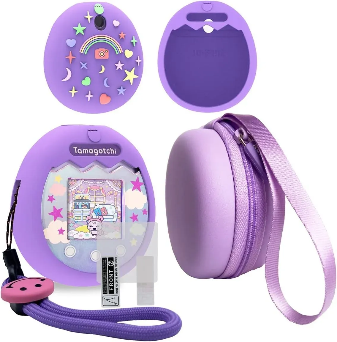 JCHPINE Hard Carrying Case for Tamagotchi Pix Interactive Virtual Pet Game Machine