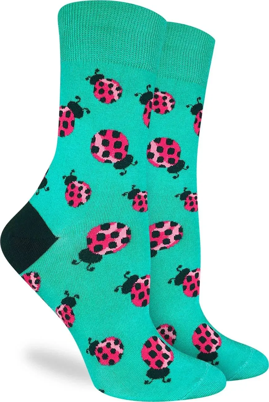 "Good Luck Sock - Women's Ladybugs"