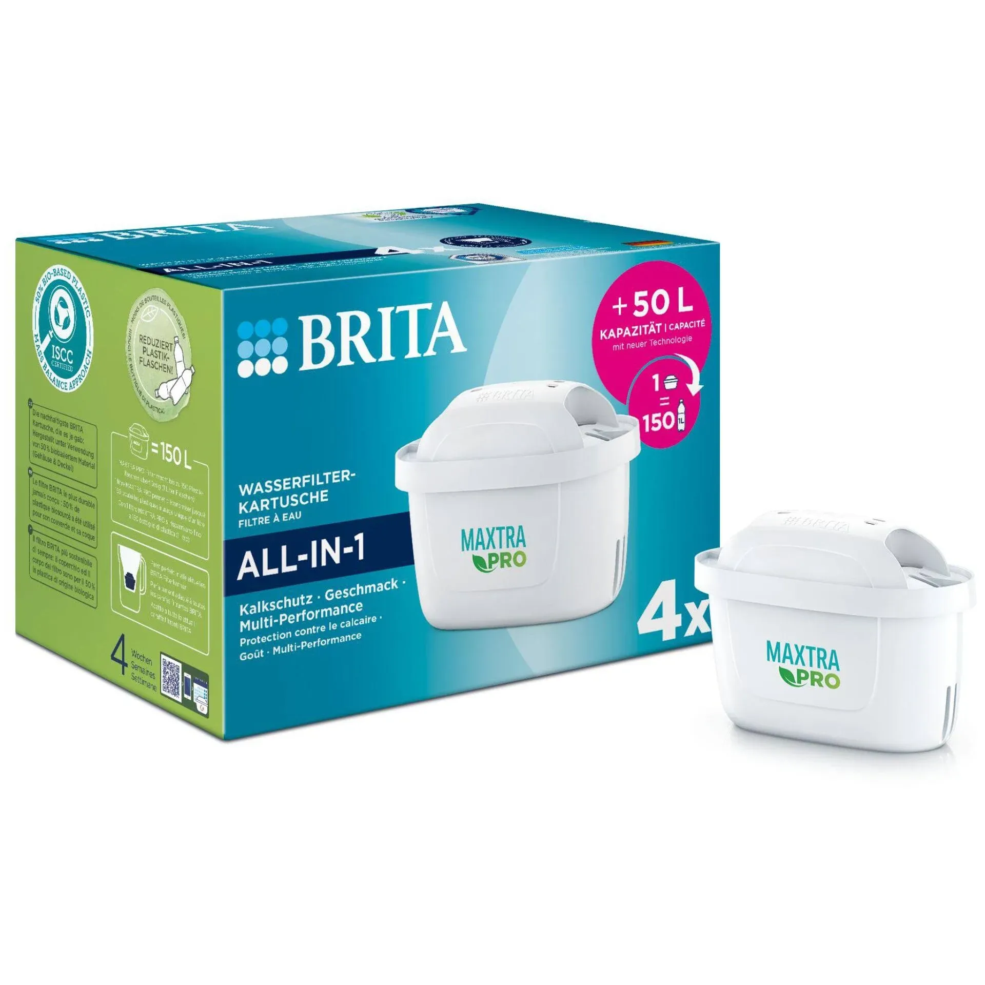 Brita MAXTRA PRO All-In-1 Water Filter Cartridges 6 Pack