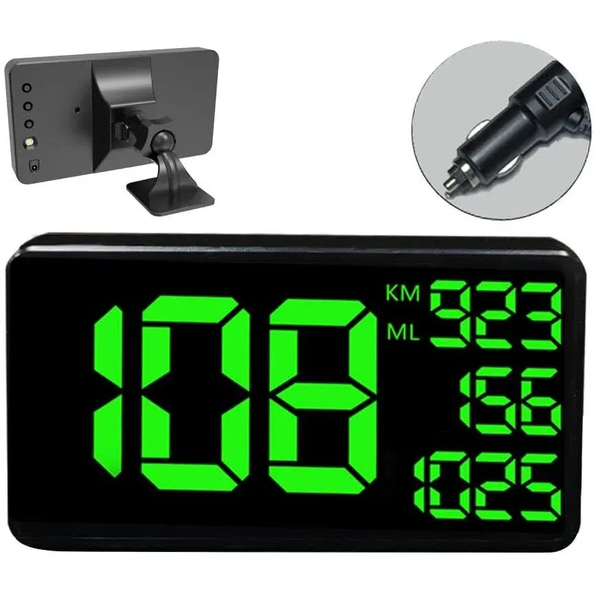 Kingneed Truck GPS Speedometer 6.2 inch Extend Digital Display Vehicle Odometer ...