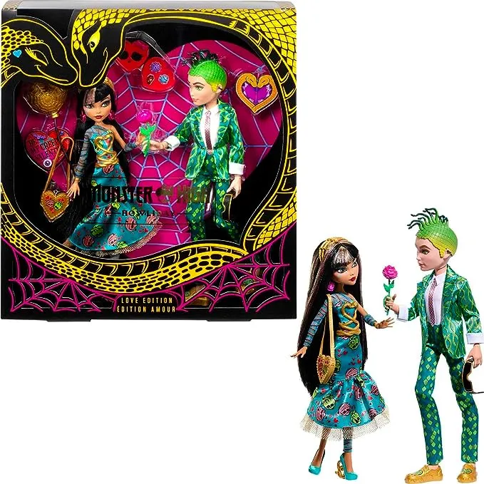 Monster High Cleo and Deuce Howliday Love Edition 2 Pack