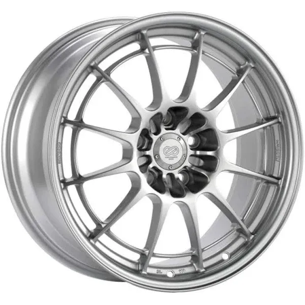 ENKEI NT03+M Rim 18x9.5 5x100 Offset 40 Silver (Qty of 1)