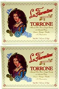 La Florentine Torrone 18 PC Assortment Box, Pack of 2