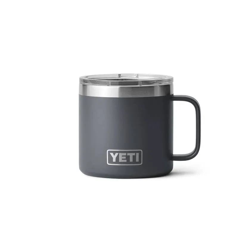 Yeti 14 oz Rambler Mug with Magslider Lid - Charcoal