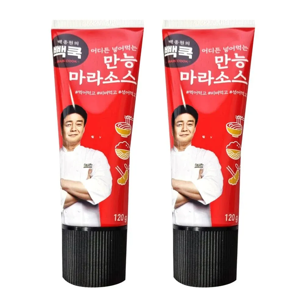 Gashina Story Korean Chief Paik Mala Paste Spicy Sichuan Hot Sauce (120g, 4.87oz ...