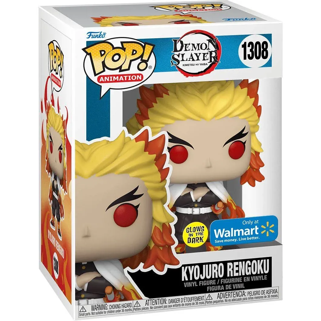 Funko Pop! Animation Demon Slayer Kyojuro Rengoku Glow Exclusive