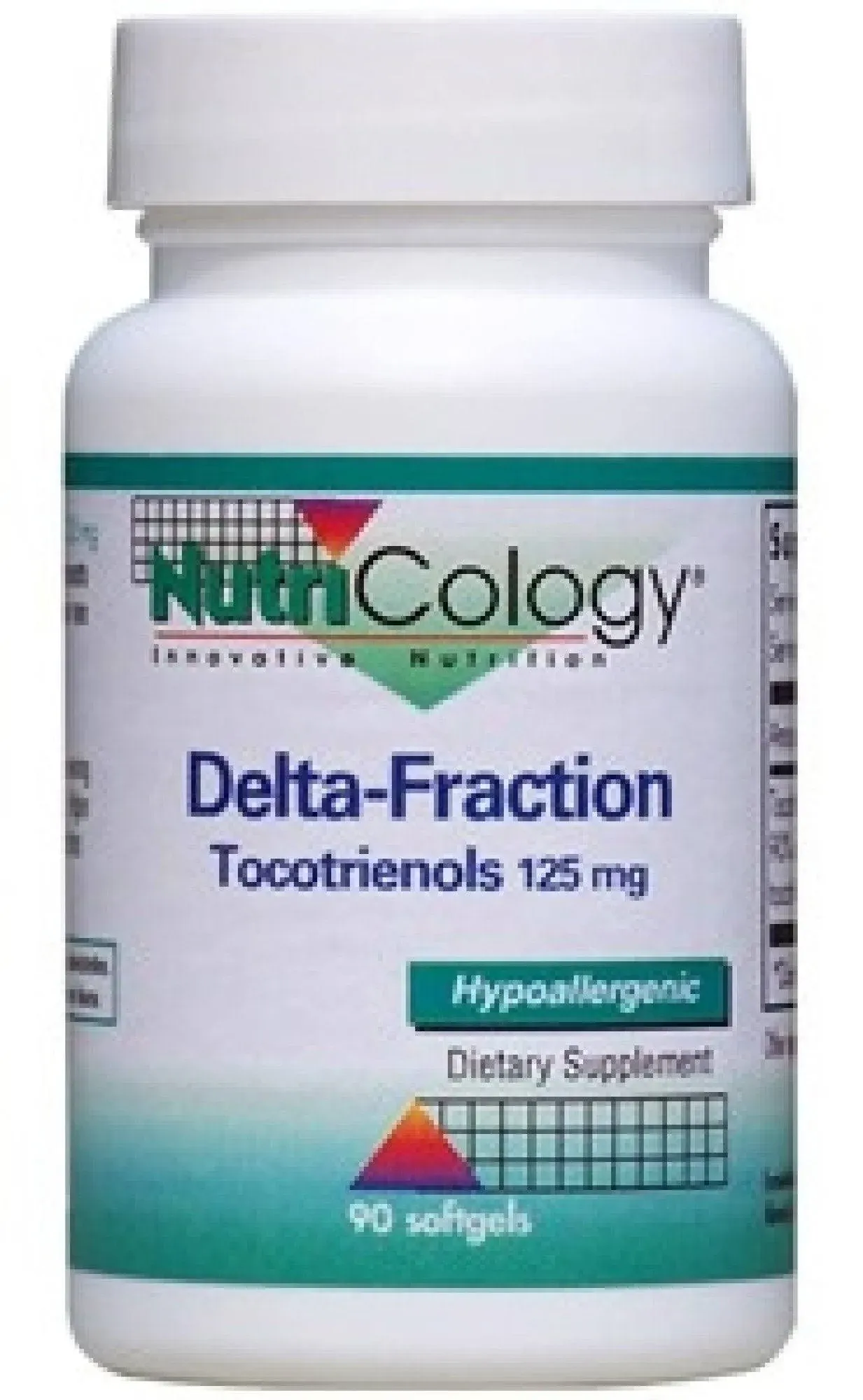 Delta-Fraction Tocotrienols 125 mg, 90 Softgels, Nutricology