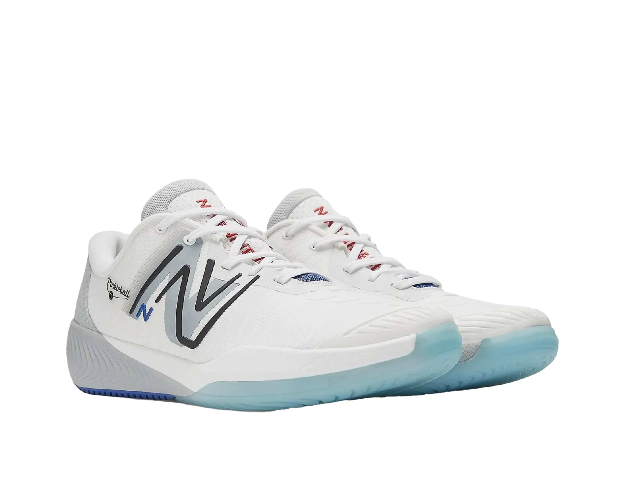 New Balance FuelCell 996v5 Pickleball Shoes Men's, White / 7 / 2E