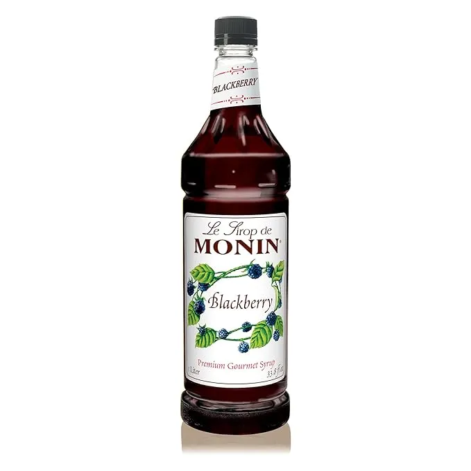 Monin Premium BlackBerry Syrup 750ml Bottle 