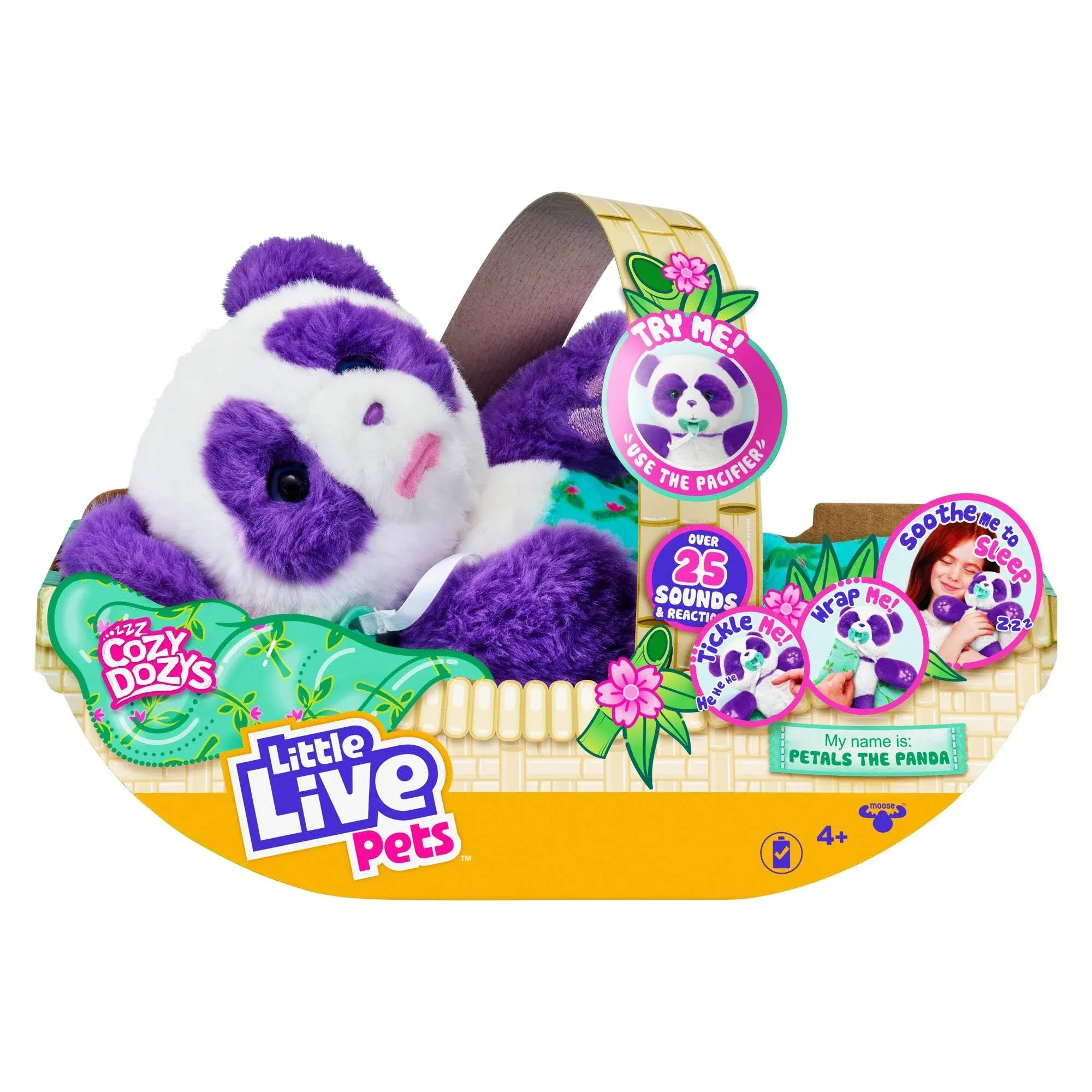 Little Live Pets - Cozy Dozys - Petals The Panda