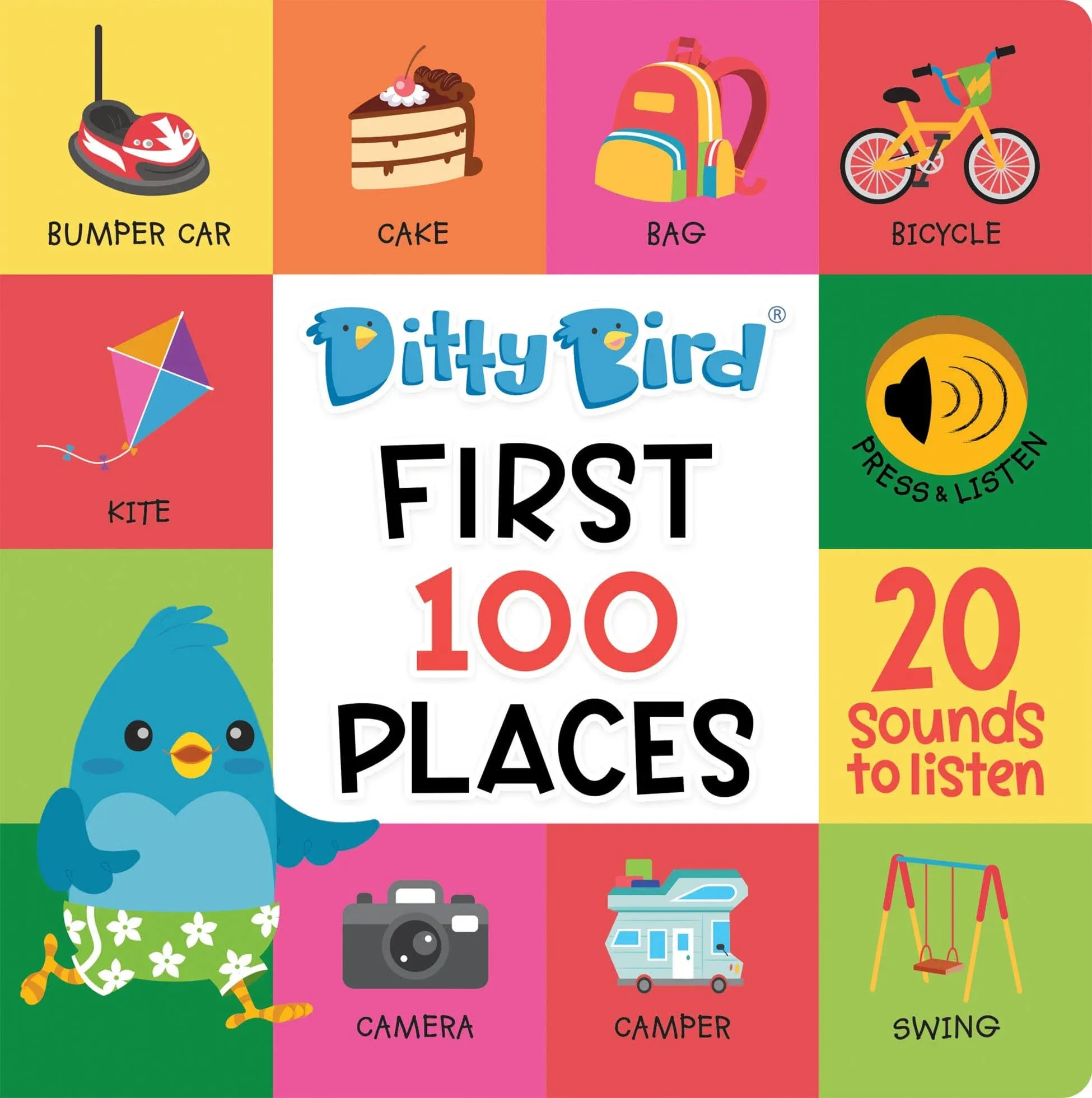 Ditty Bird Vocabulary Book - First 100 Places FINAL SALE