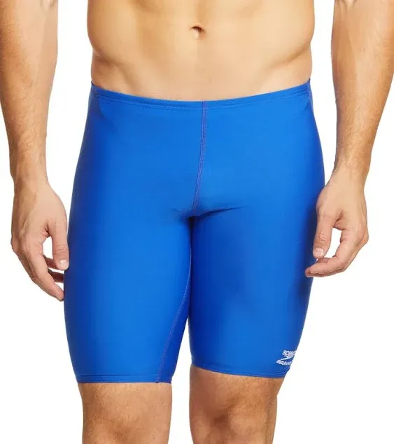 Speedo Men's Swimsuit Jammer Endurance+ Solid USA Adult