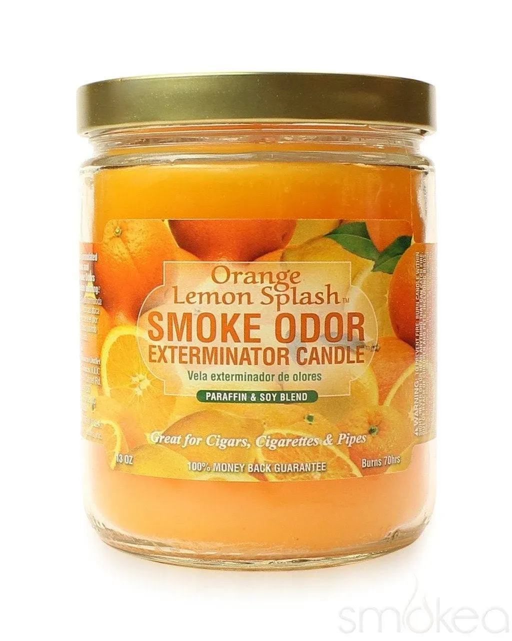 Smoke Odor Exterminator Candle Orange Lemon Splash 13 oz