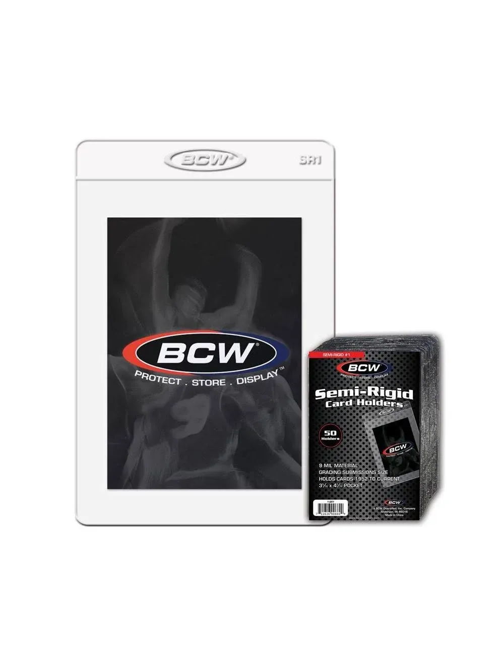 BCW Semi-Rigid Card Holders