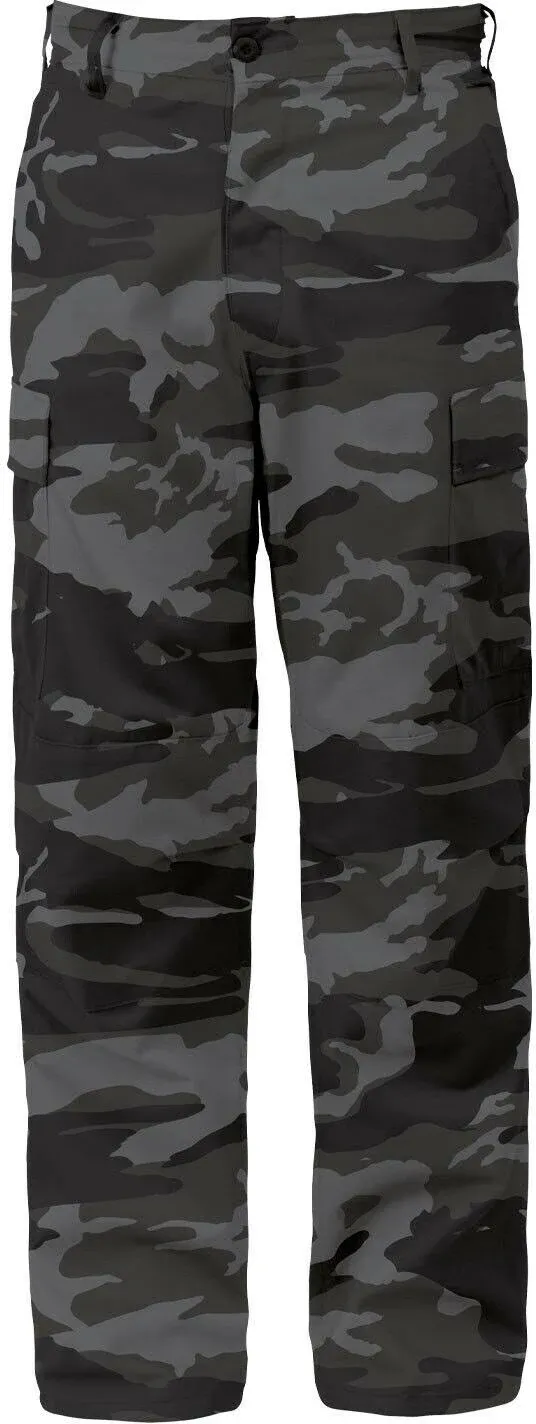 Men's Color Camo BDU Pant - Pink Camo