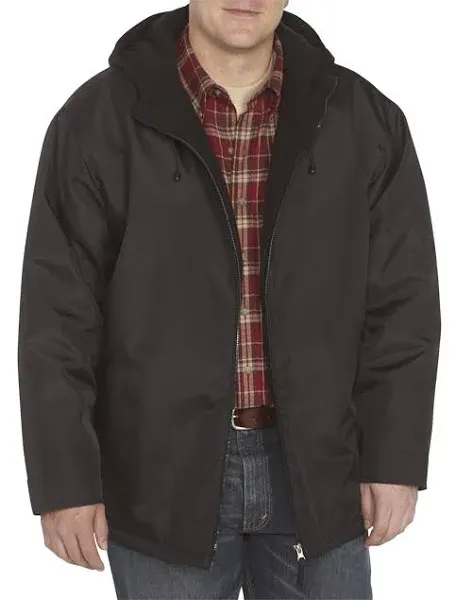 Harbor Bay Men's Big and Tall Quilt-Lined Hooded Jacket