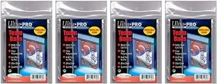 400 Ultra Pro Standard Team Bags 4 Packs of 100 New Team Set Lot Value Pack