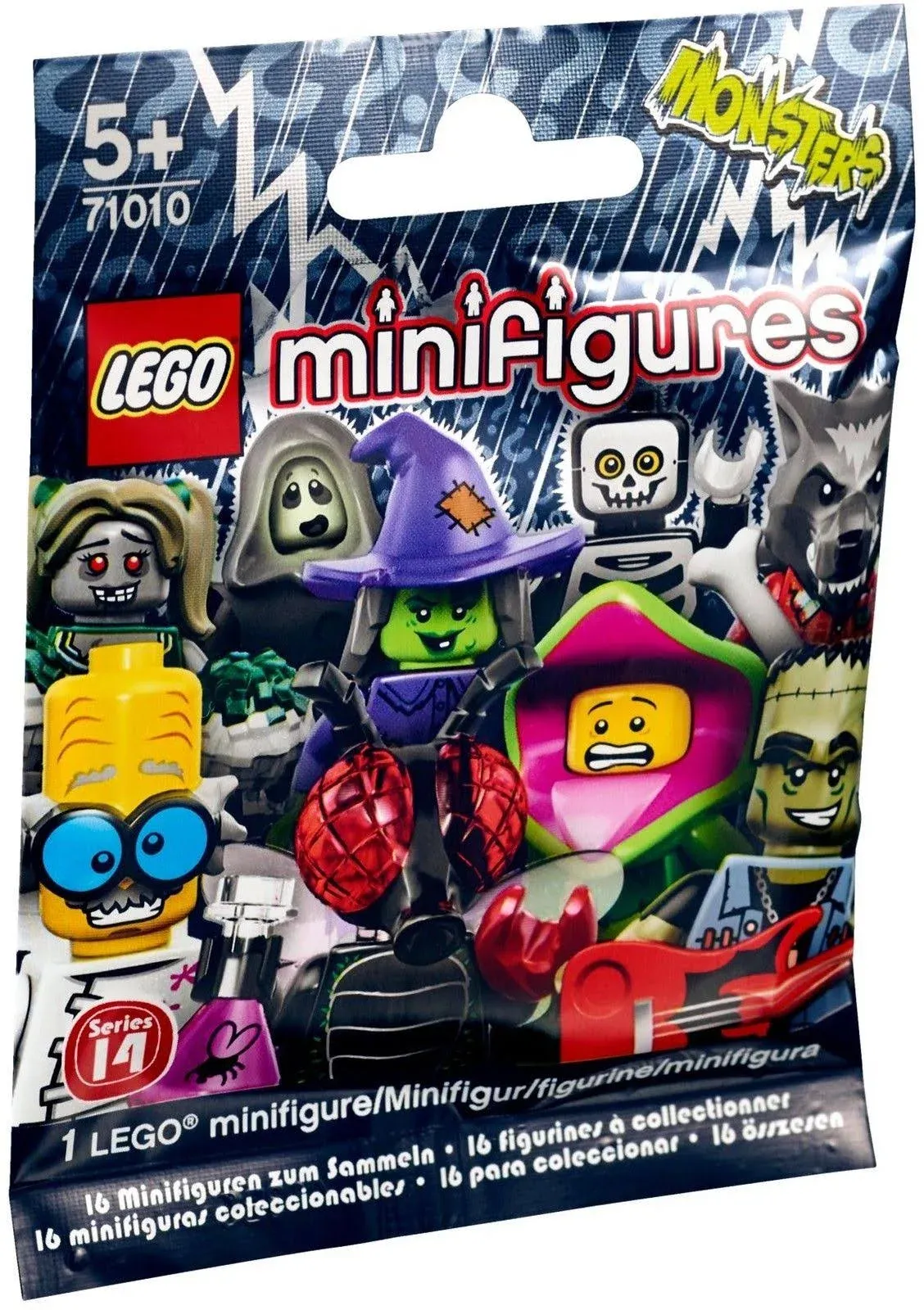 Lego Minifigures Series 14 Monsters 71010 #7 Specter Spectre  - New Sealed Bag