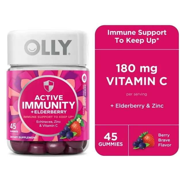 Olly Active Immunity + Elderberry