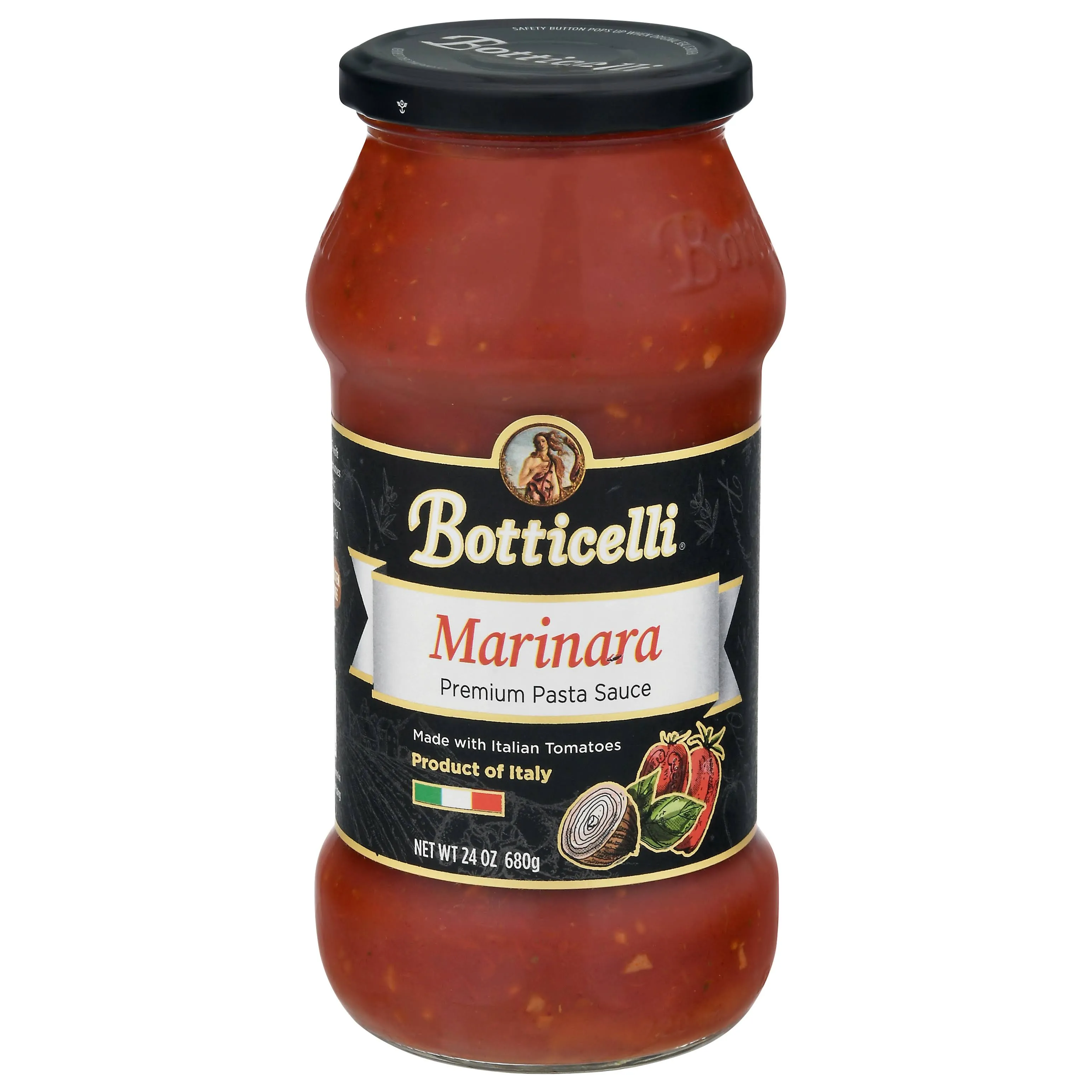 Botticelli Pasta Sauce, Premium, Marinara - 24 oz