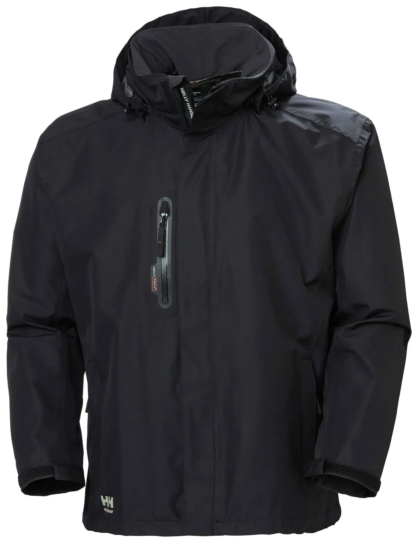 "Helly Hansen Jackets: HAAG 71043 990 Waterproof Men's Black Jacket"