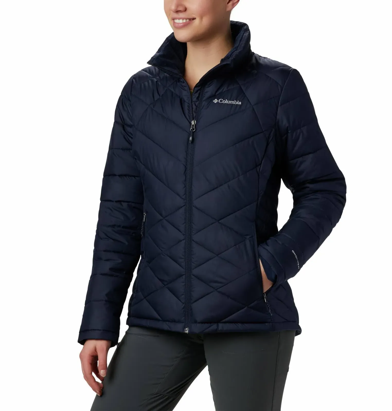 Columbia Heavenly Jacket - Women's Dark Nocturnal, 1x