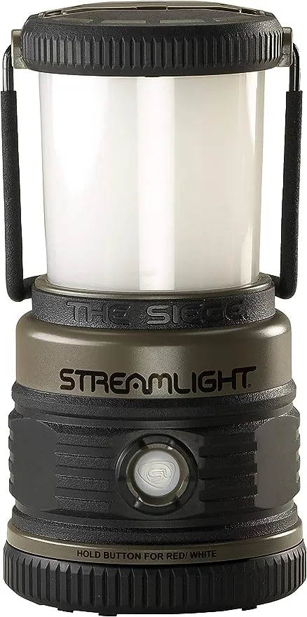 Streamlight 44931 Siege 540-Lumen Compact D Alkaline Outdoor Hand Lantern/Flashlight Combo, Coyote