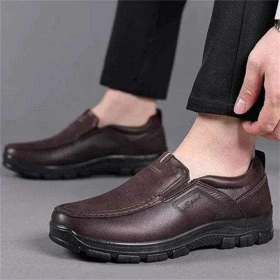 COSIDRAM Mens Loafers Slip on Shoes Casual Comfort Soft Moccasin Daily Flats ...