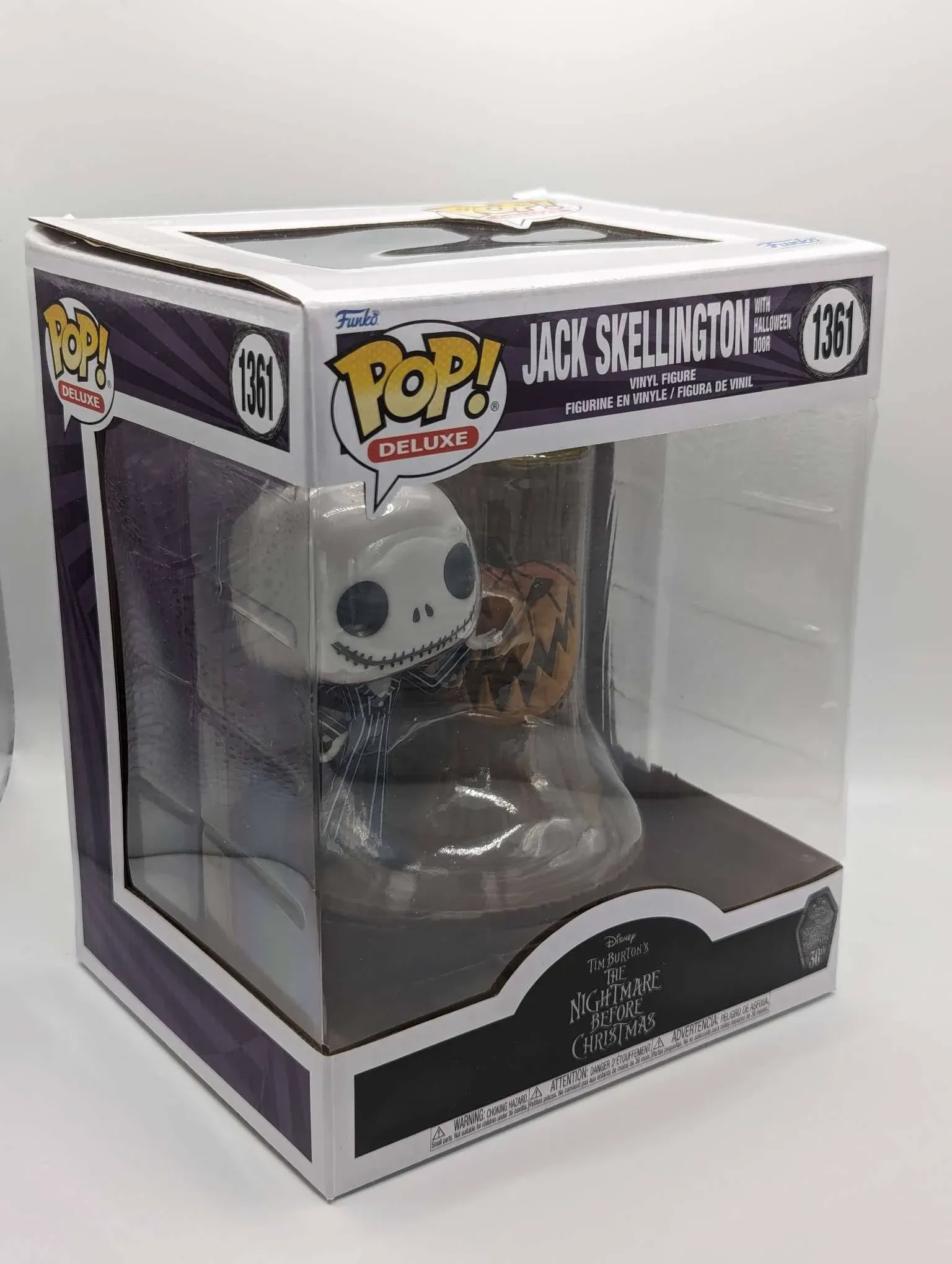 Funko POP! Deluxe: The Nightmare Before Christmas - Jack Skellington w/ Hallowee