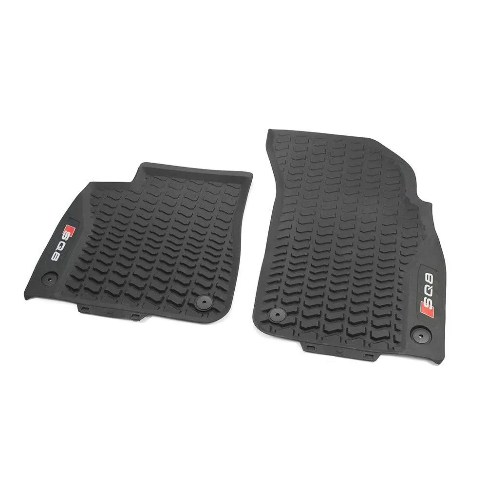 2020-2023 Audi SQ8 Q8 Rubber Floor Mats Front All-Weather Mats 4M8061221A041