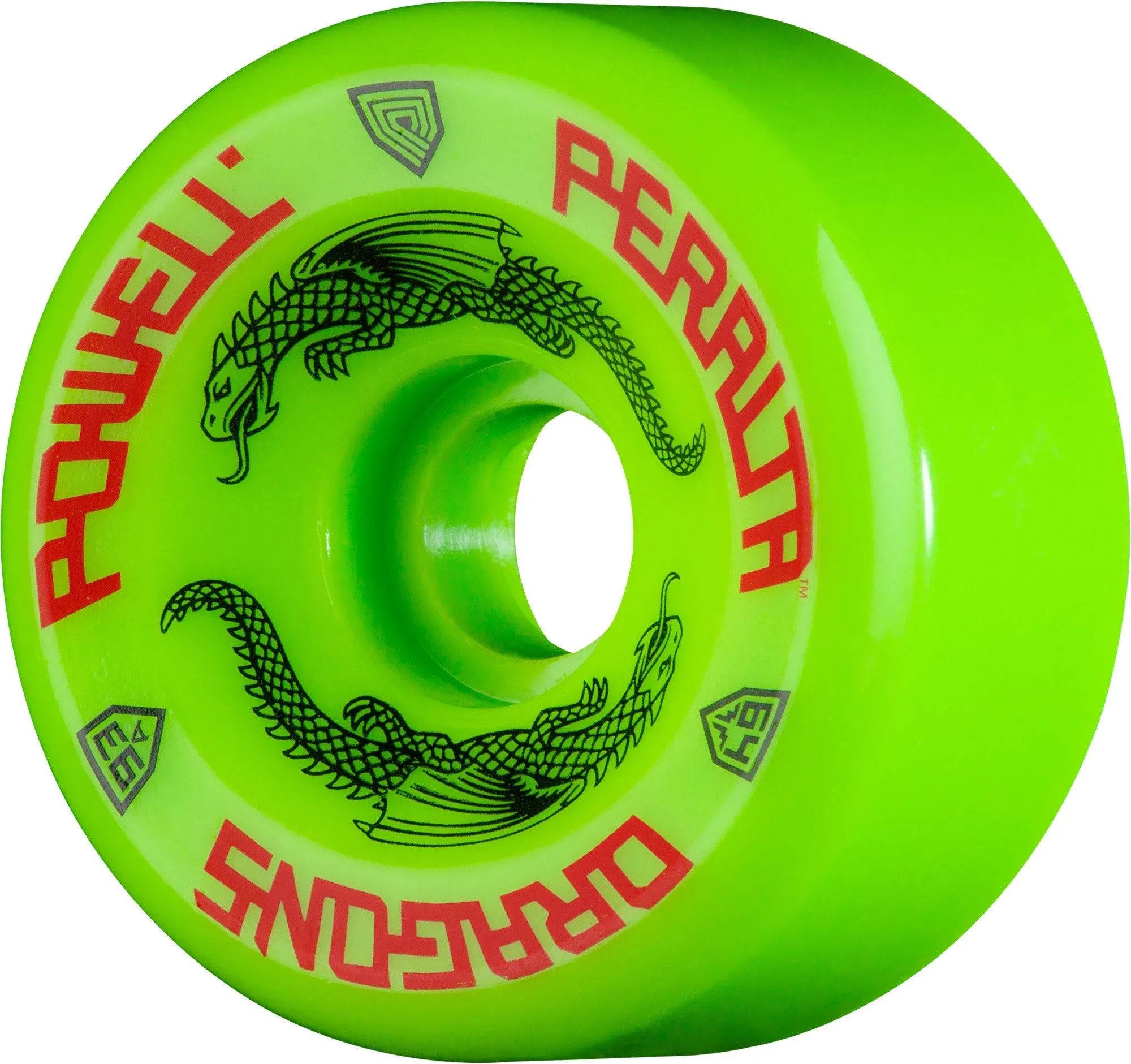 Powell Peralta Wheels Dragon Formula G Bones 64mm93A Green