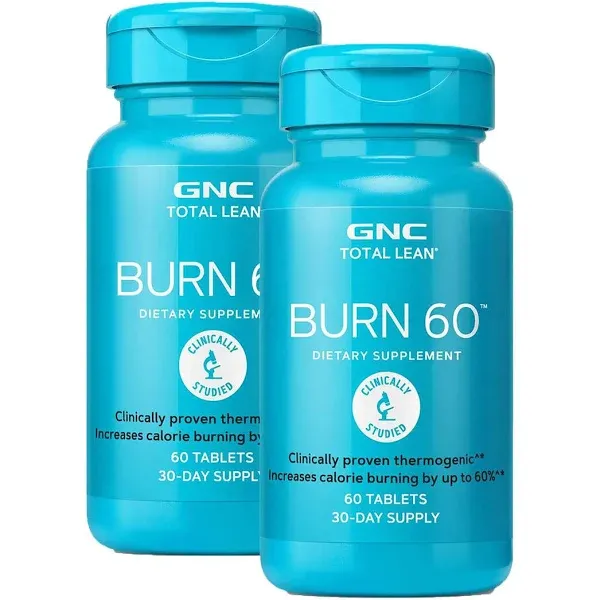 GNC Total Lean® Burn 60™ - Twin Pack | GNC