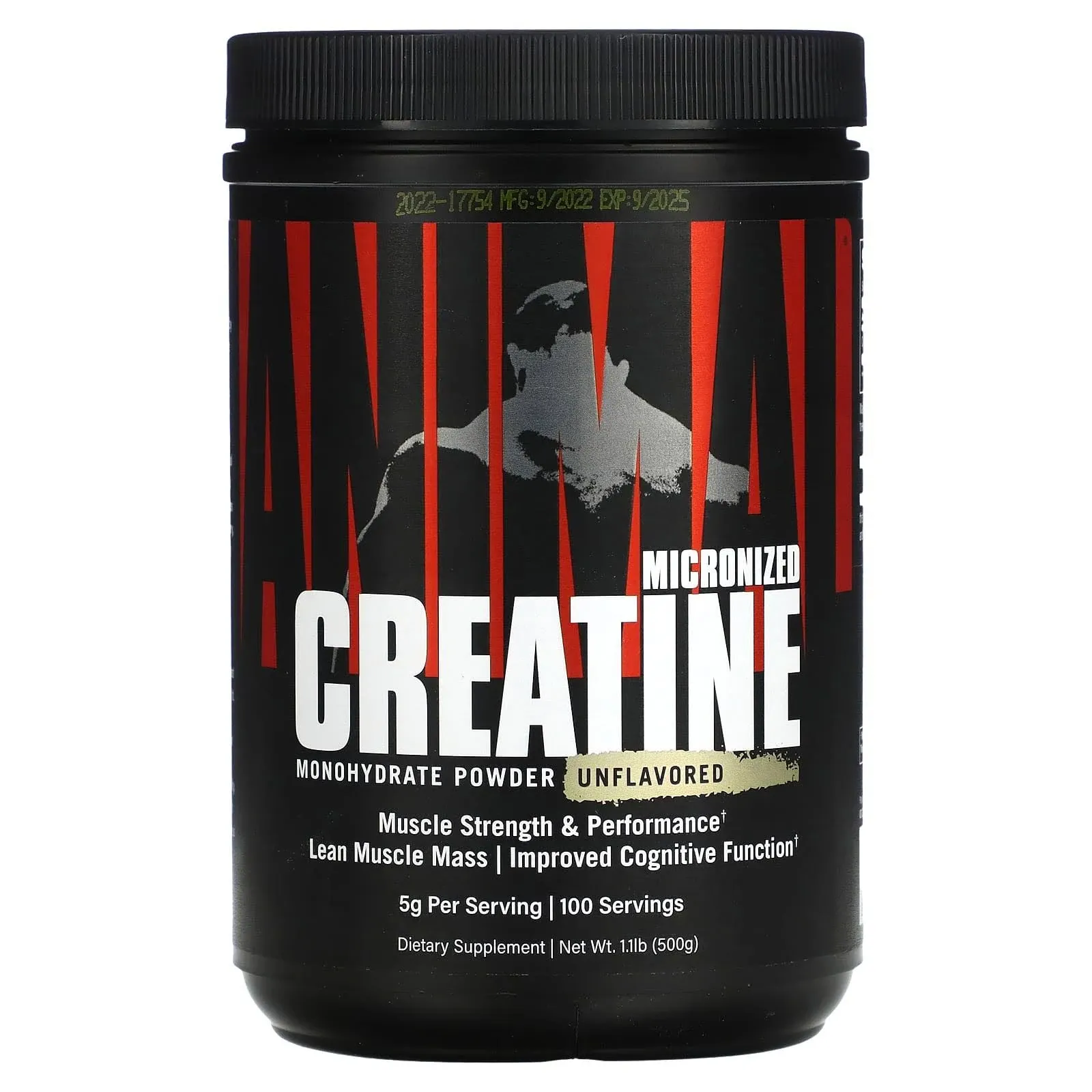 Animal Micronized Creatine Monohydrate Powder | 500g