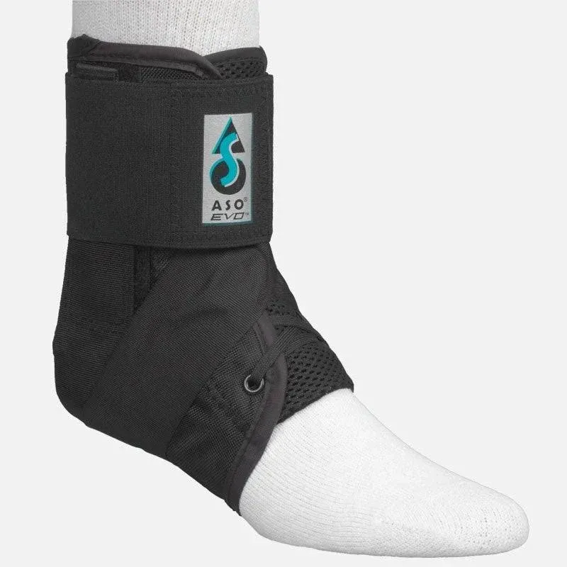 MedSpec Aso Evo Ankle Stabilizer Black Large 13 inch - 14 inch 264095