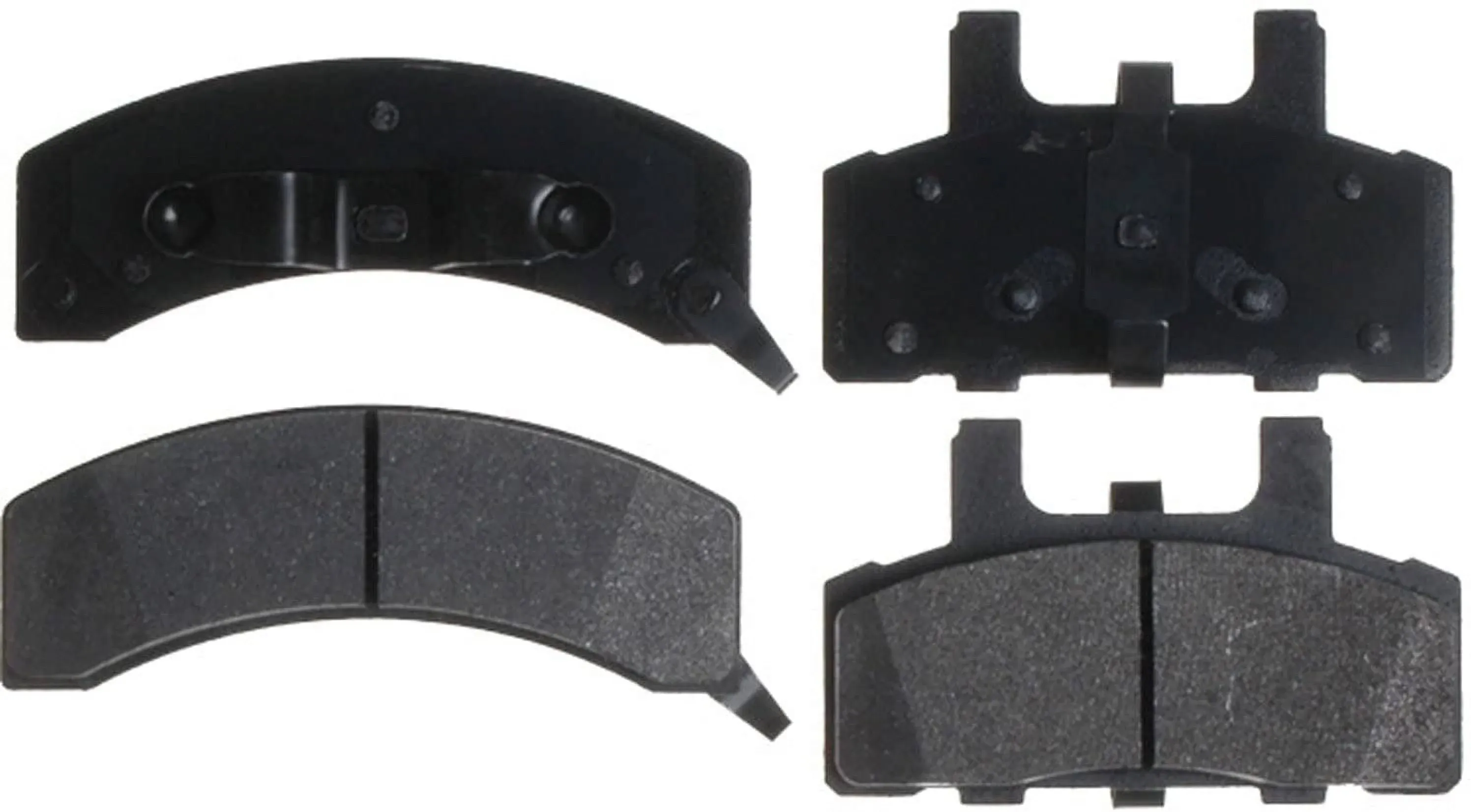 1996 GMC K1500 Suburban Front Advantage Series Organic Brake Pad Set 14D369MX by AC Delco®