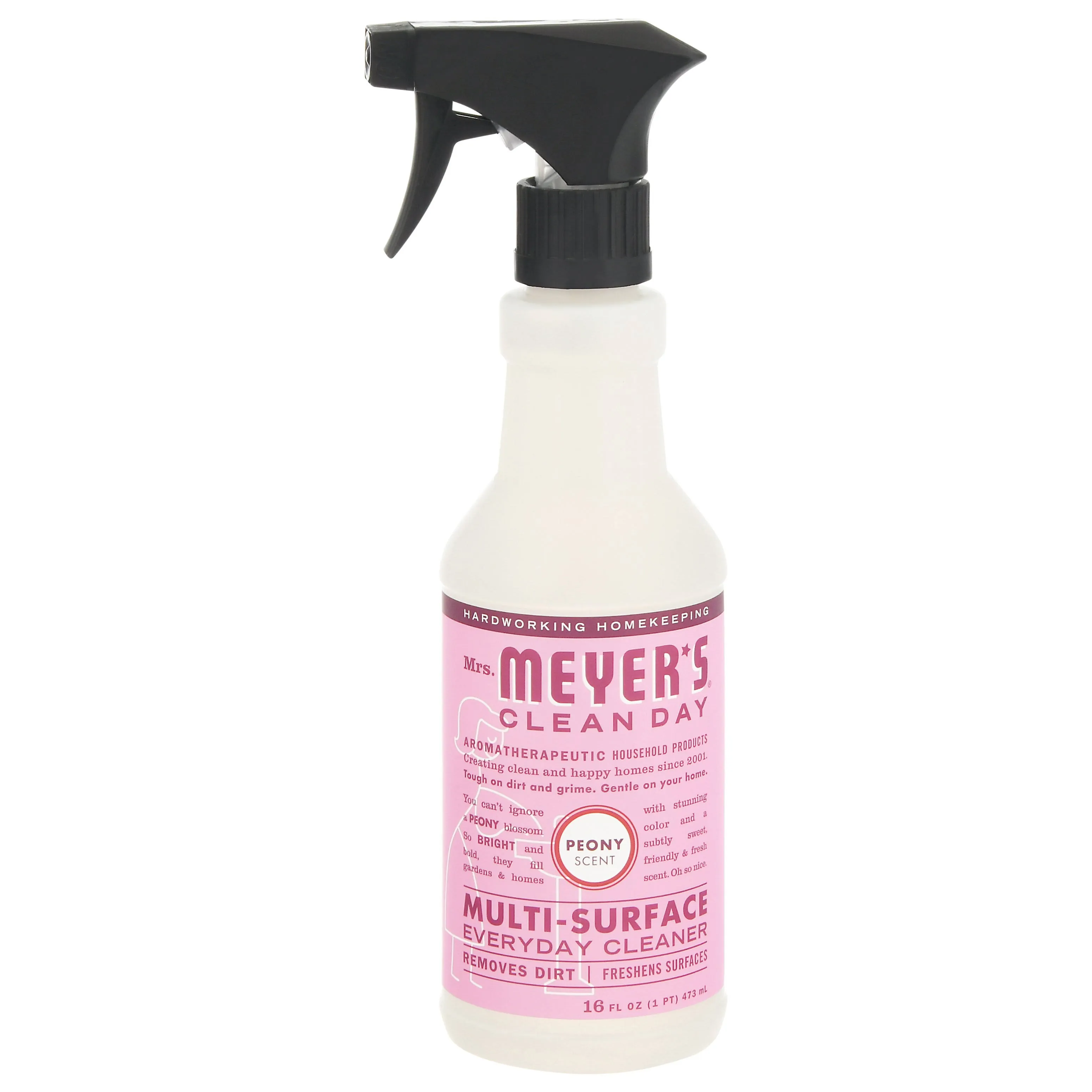 Mrs. Meyer's Clean Day Multi-Surface Cleaner, Peony - 16 oz bottle