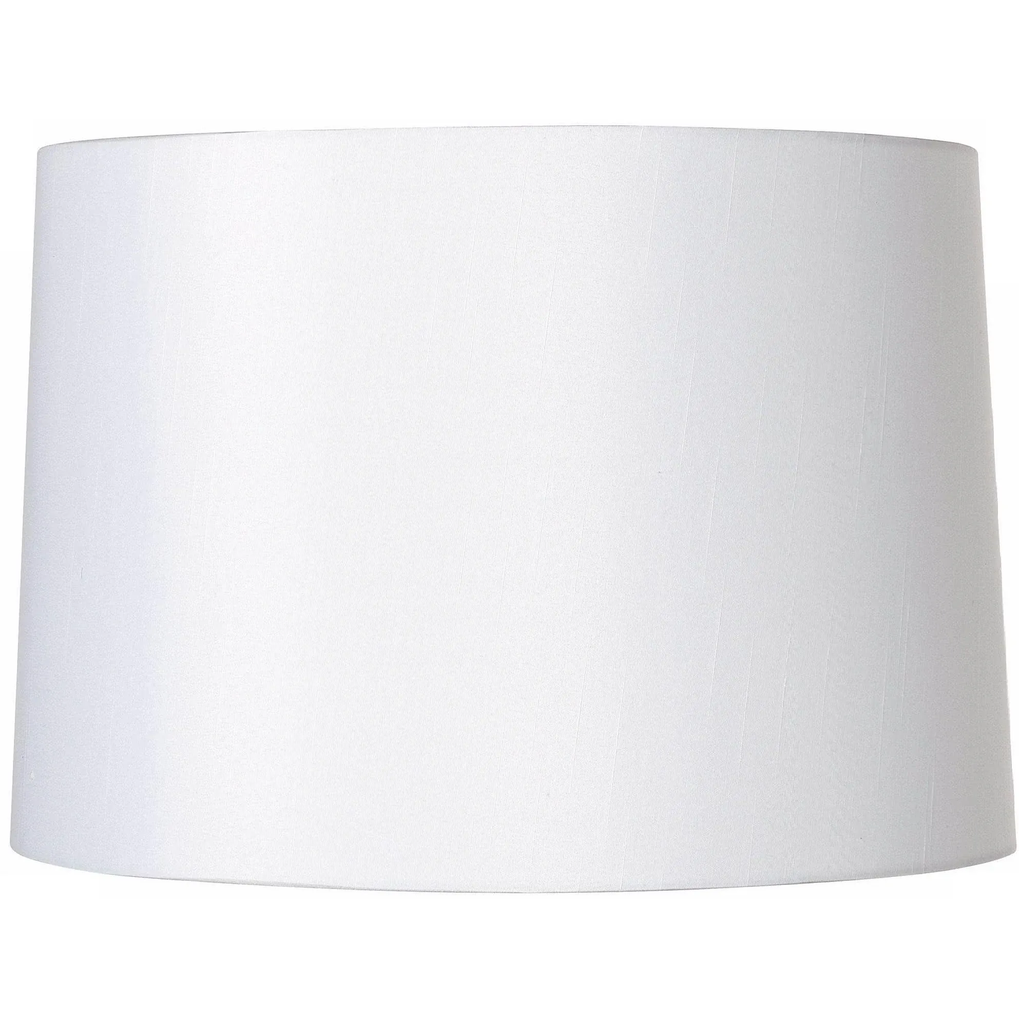 Brentwood White Fabric Hardback Lamp Shade