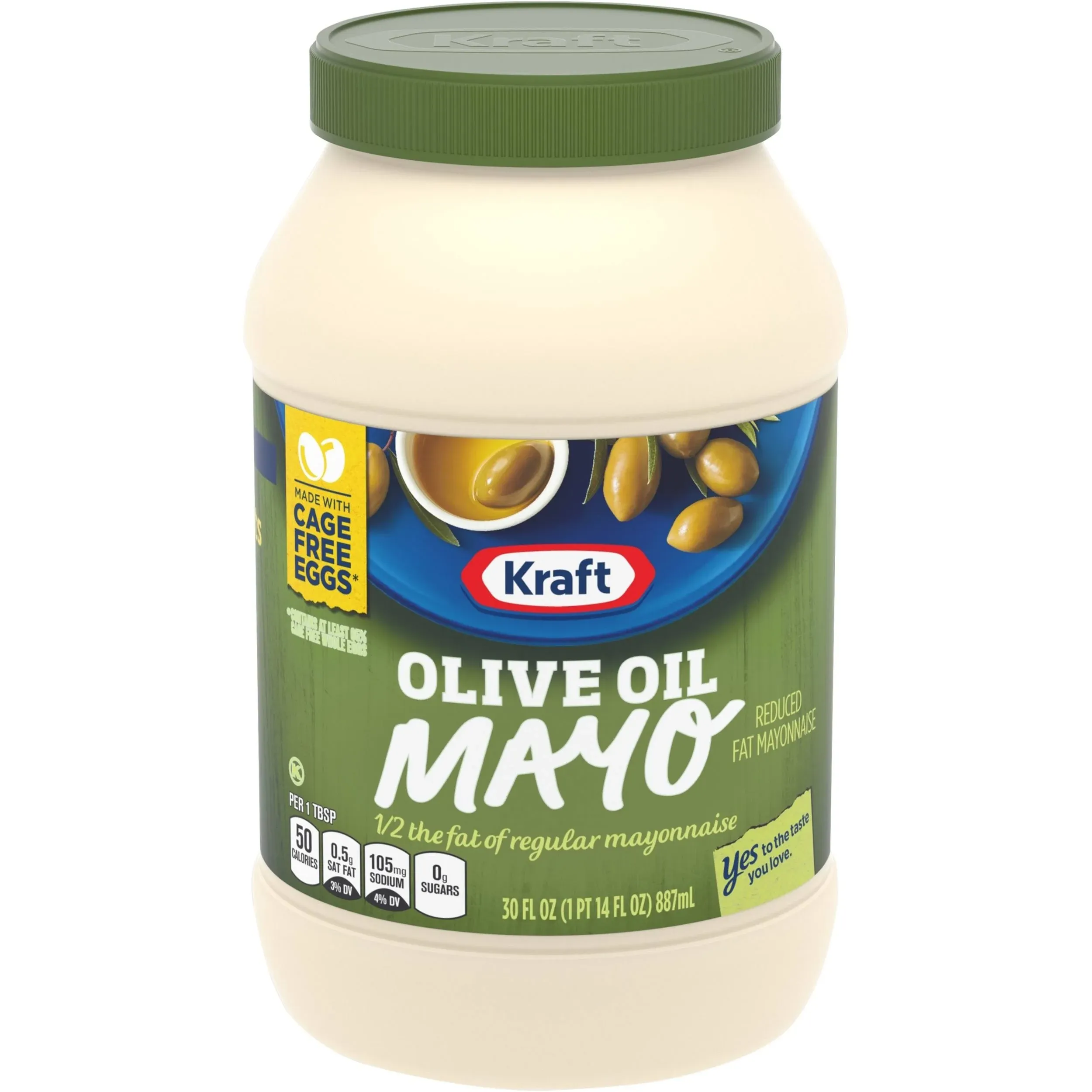 Kraft Mayo Reduced Fat Mayonnaise with Olive Oil