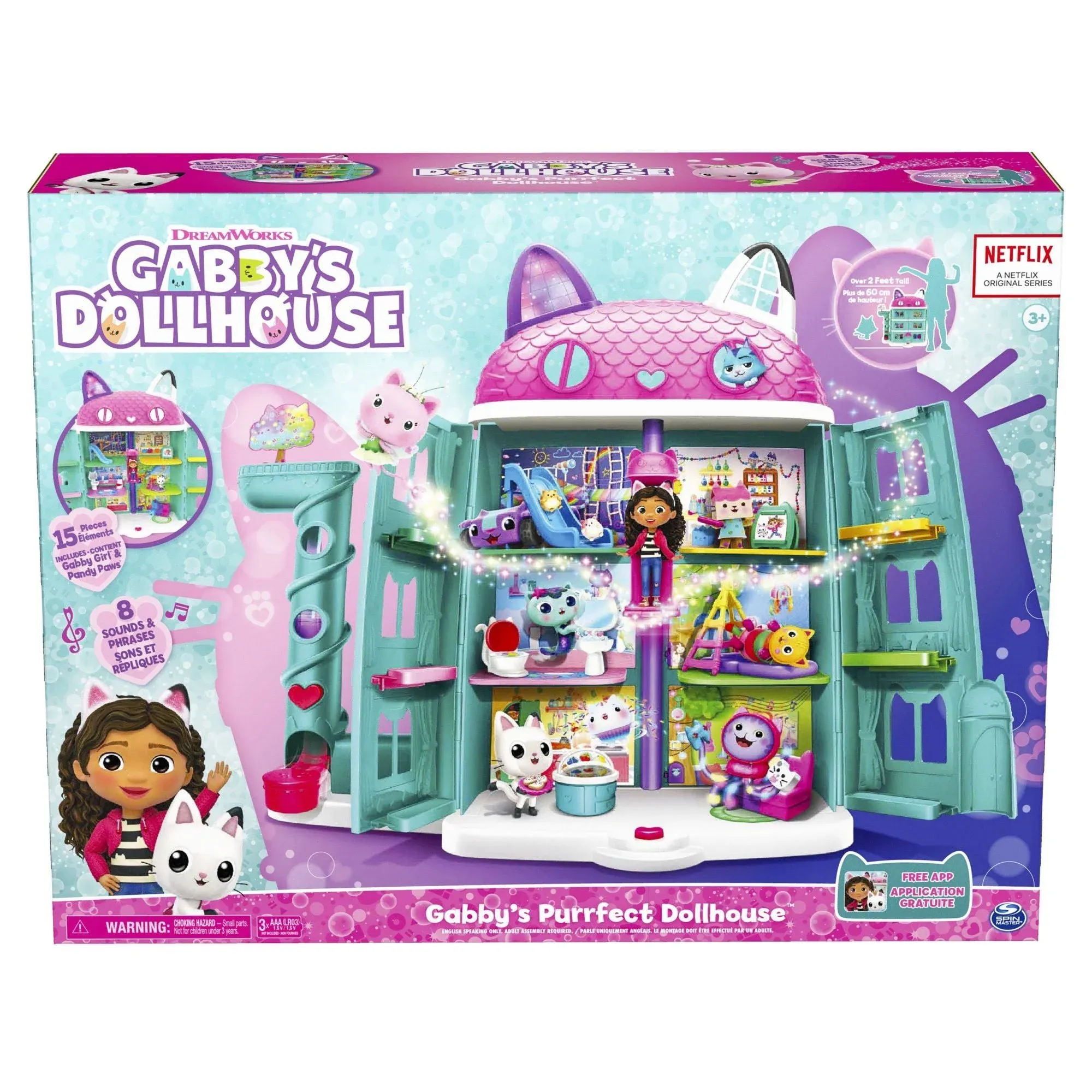 Gabbys Dollhouse Gabby's Purrfect Dollhouse